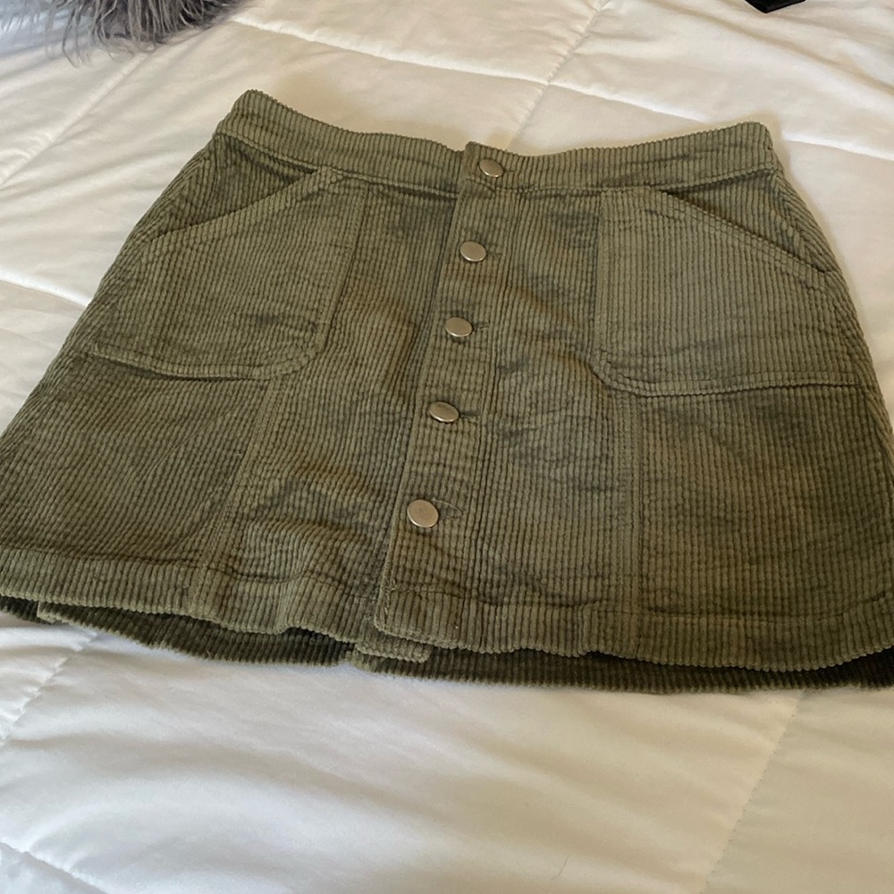 Cute cordury mini skirt 6